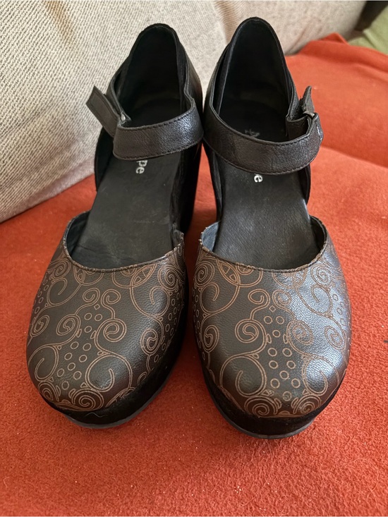 Antelope Shoes - Antelope  black brown platform Mary Jane’s 39 8
